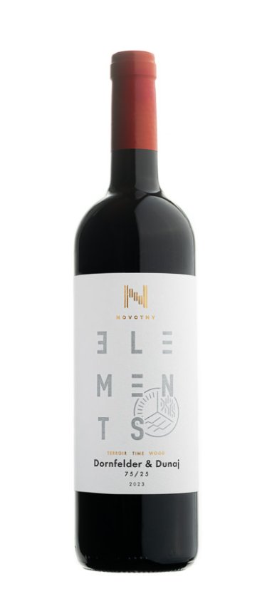 Karel Novotný Dornfelder & Dunaj 75/25 2023 ELEMENTS suché, 0,75l