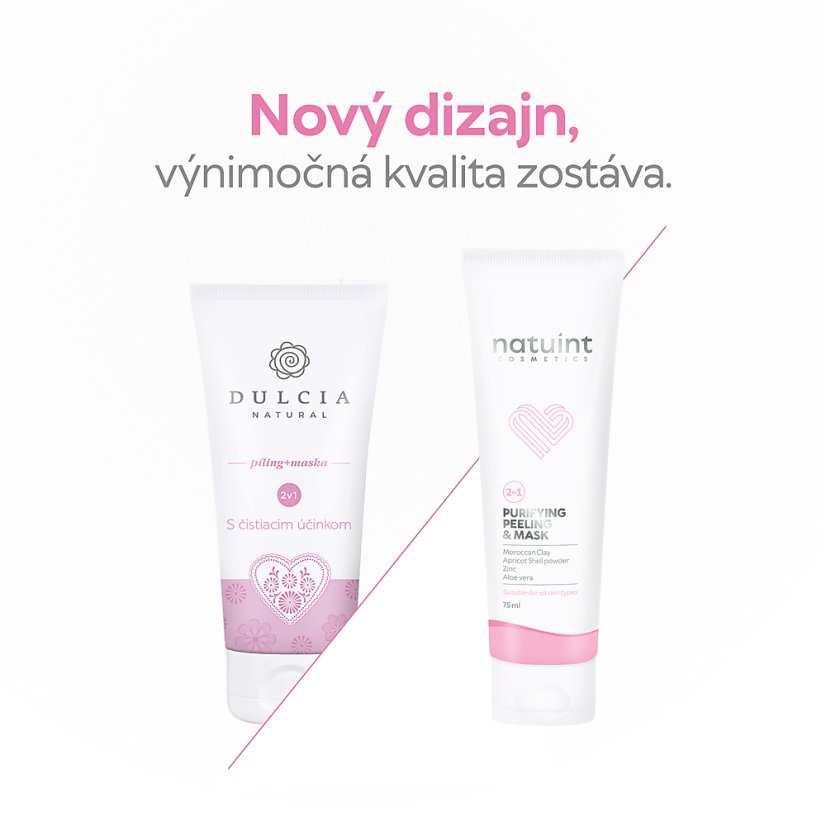 Dulcia Maska a peeling 2v1 - čistící, 75ml