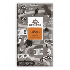 Herůfek Čokoláda tmavá 85% single origin Semuliki Forest UGANDA BIO, 50g