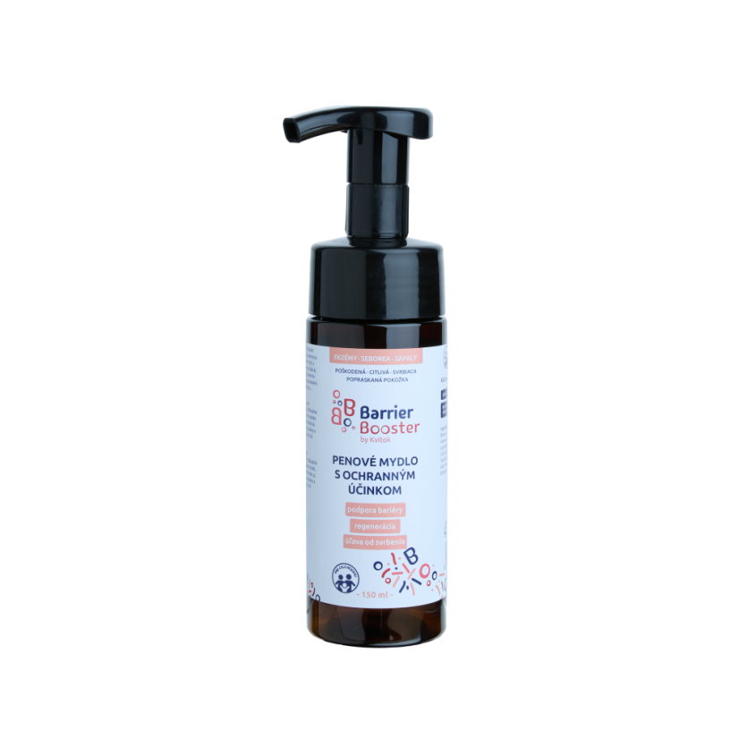 Kvítok BB – Jemné pěnové mýdlo s ochranným účinkem, 150ml