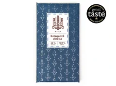 Ajala Kokosová vločka 44% mléčná čokoláda s kokosem, 45g