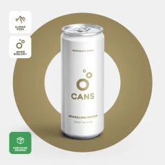 Cans Jemně perlivá voda, 330ml