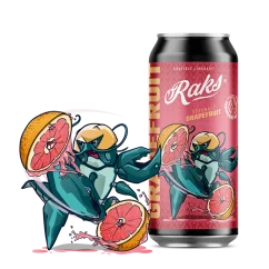Raks Limonáda Šťavnatý Grapefruit, 500ml