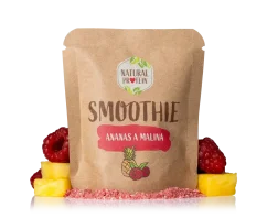 NaturalProtein Smoothie - Ananas a Malina, 20g