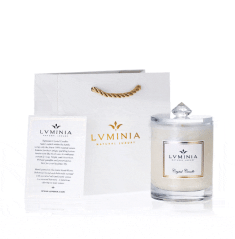Luminia Přírodní vonná svíčka White Tea & Jasmine, 260g