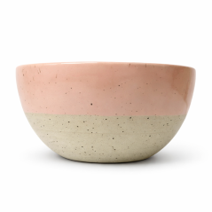 Keramická miska světle růžová Andream Ceramics, 380ml