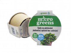 Bujónka InGreen Microgreens set 2+2 Ředkvička