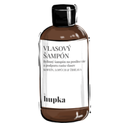 Herbs by Hupka Vlasový šampon na podporu růstu vlasů a posílení, 200ml