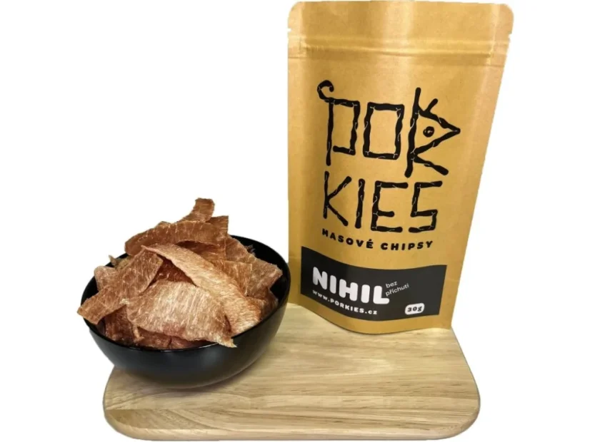 Porkies masové chipsy Nihil, 100g