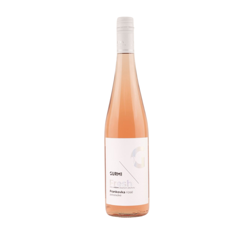 Gurmi Fresh Frankovka Rosé, polosladké, 0,75l