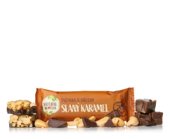 NaturalProtein Ořechová tyčinka - Slaný karamel, 40g