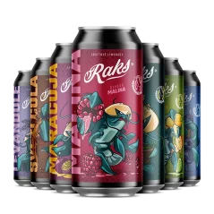 Raks Tasting Pack - Maracuja, Levandule, Malina, Cola, Kaktus, Ananas, Borůvka
