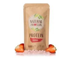 NaturalProtein Jahodový protein, 35g