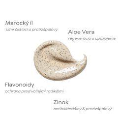 Dulcia Maska a peeling 2v1 - čistící, 75ml