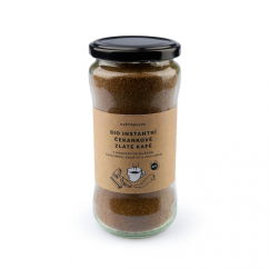 Květomluva BIO Instantní čekankové Zlaté kafé s kokosovým mlékem, kurkumou a skořicí, 115g
