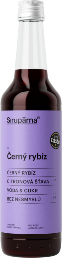 Sirupárna Černý rybíz, 500ml