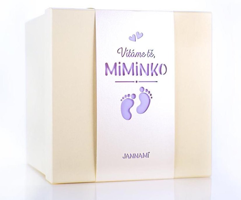 Jannami MimiBox - prázdný dárkový box s hračkou - Varianta boxu: Stříbrný box - překvapení