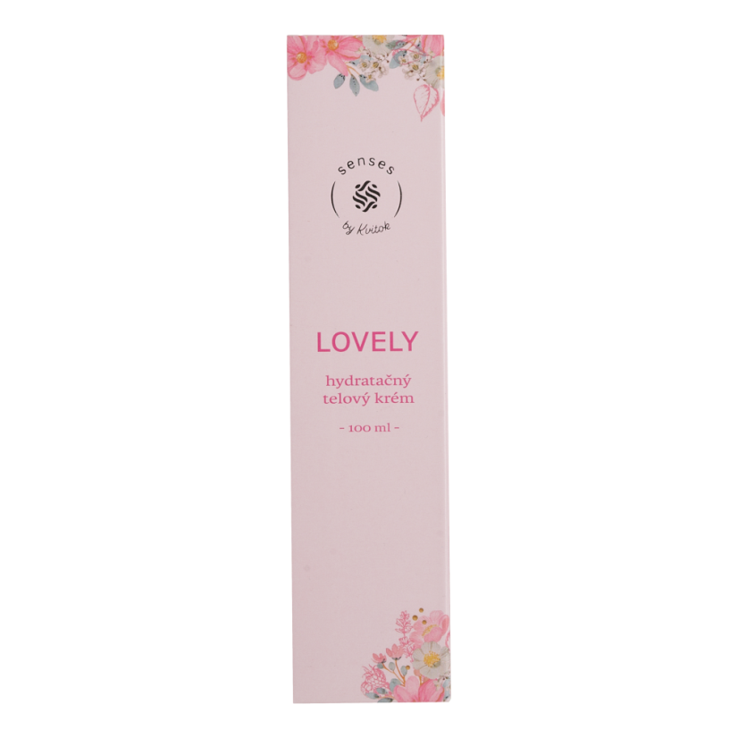 Kvítok Hydratační tělový krém Senses - Lovely, 100ml