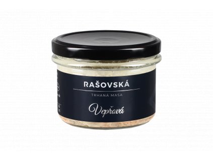 Paštiky Rašovská trhané vepřové maso, 160g