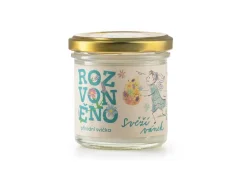 Rozvoněno Svěží vánek - přírodní svíčka s eukalyptem a citronem, 130ml