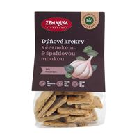 Zemanka Bio krekry s dýňovým semínkem a česnekem, 100g