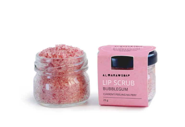 Almara Soap Lip Scrub - Bubblegum, 25g