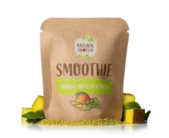 NaturalProtein Smoothie - Mango, matcha, máta, 20g