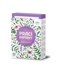 EcoHaus Prací papírky Božská levandule, 60 praní