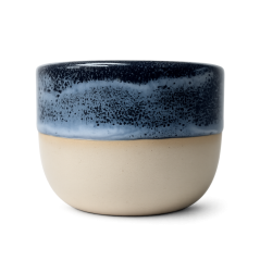 Keramický hrníček na cappuccino - černý Micha Ciliak Ceramics, 220ml
