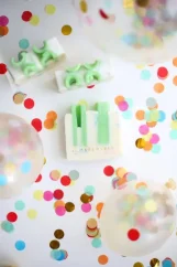 Almara Soap Confetti and Bubbles - tuhé přírodní mýdlo