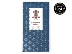 Ajala Kokosová vločka 44% mléčná čokoláda s kokosem, 45g