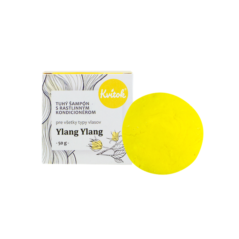 Kvítok Tuhý šampon Ylang Ylang XXL 50g