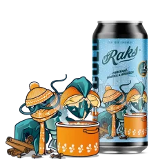 Raks Limonáda Hot&Cold – pomeranč, skořice a hřebíček, 500ml