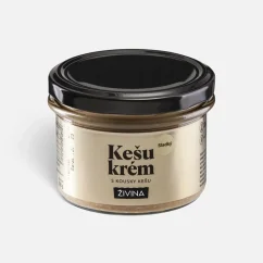 Živina Kešu krém s kousky, slazený datlovým sirupem, 220g