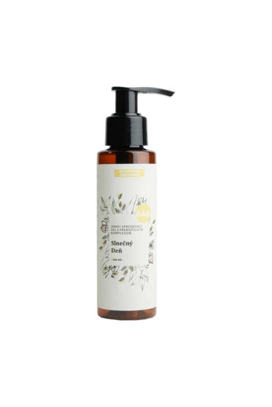 Kvítok Jemný sprchový gel s probiotickým komplexem - Slunečný den, 100ml