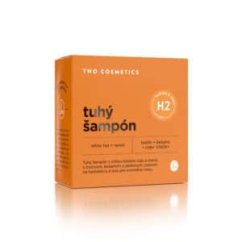 Two Cosmetics Tuhý šampon Hydrate&Shine s biotinem, vůní neroli a bílý čaj, 60g