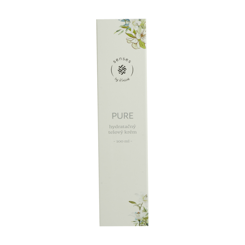 Kvítok Hydratační tělový krém Senses - Pure, 100ml