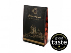 Steiner&Kovařík Karlovy mandle v hořké čokoládě a v chilli se solí, 100g