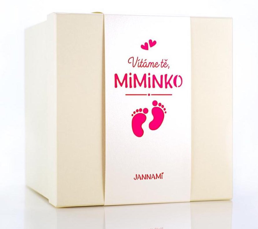 Jannami MimiBox - prázdný dárkový box s hračkou - Varianta boxu: Růžový box - holčička