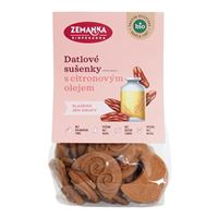 Zemanka Datlové bio sušenky s citrónovým olejem, 100g