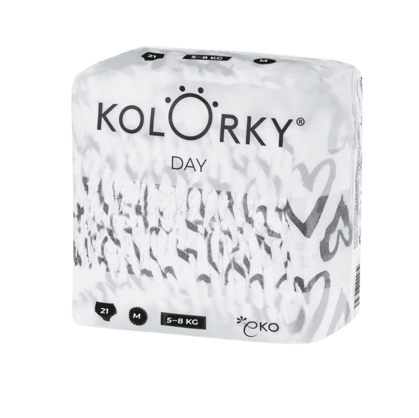 Kolorky Daily - velikost S, 25ks - Design: Barvy