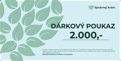Správnej krám Dárkový poukaz 2000,-