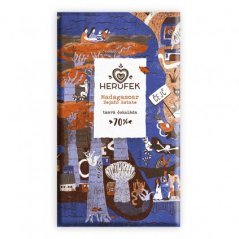 Herůfek Čokoláda tmavá 70% single origin Bejofo Estate BIO MADAGASCAR, 50g