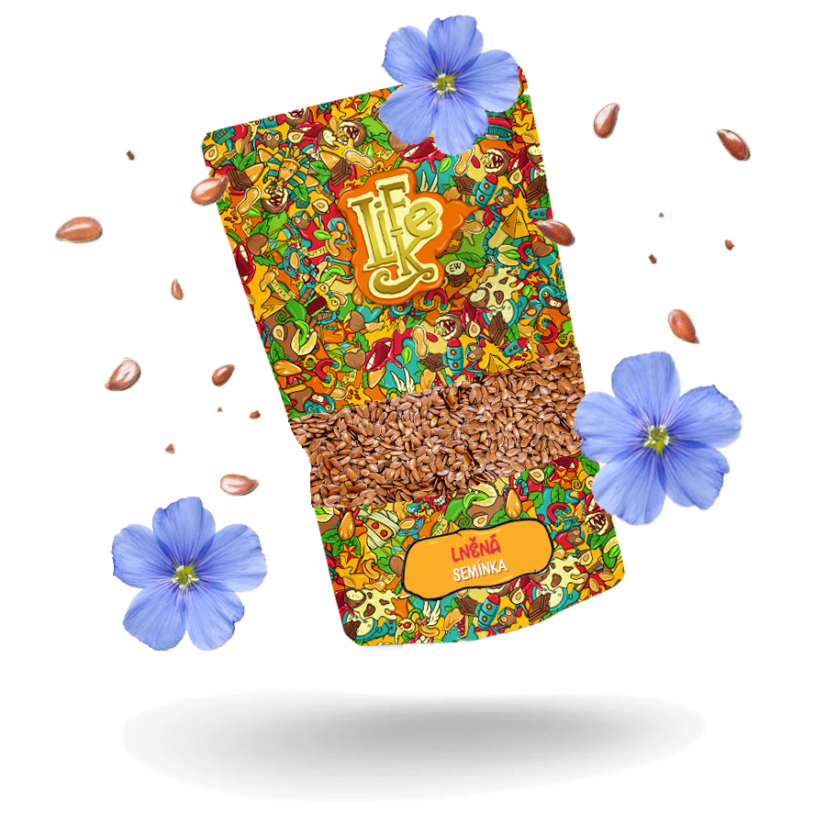LifeLike Lněná semínka, 250g