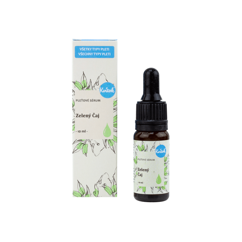 Kvítok Pleťové sérum Zelený čaj, 10ml