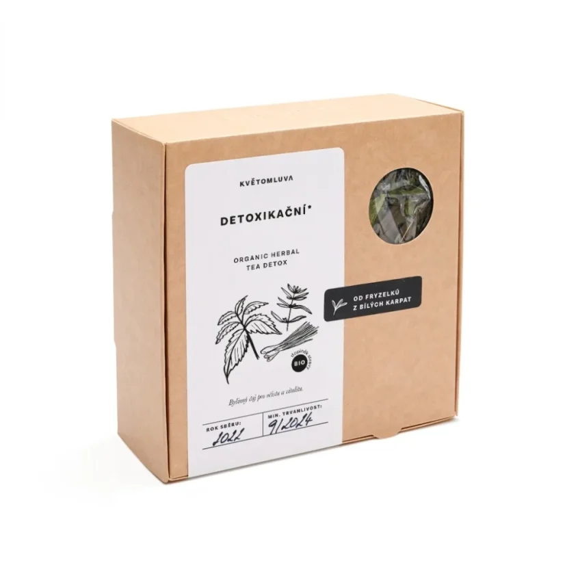 Květomluva BIO Bylinný čaj - Detoxikační, 40g