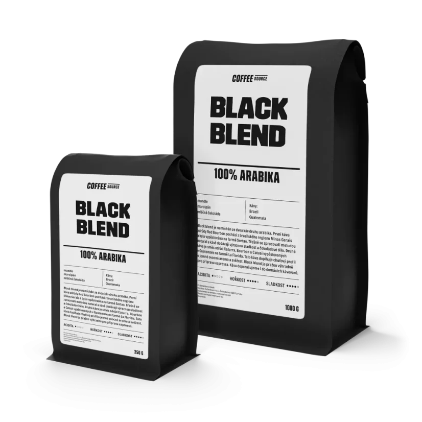 Coffee Source Black Blend, 250g