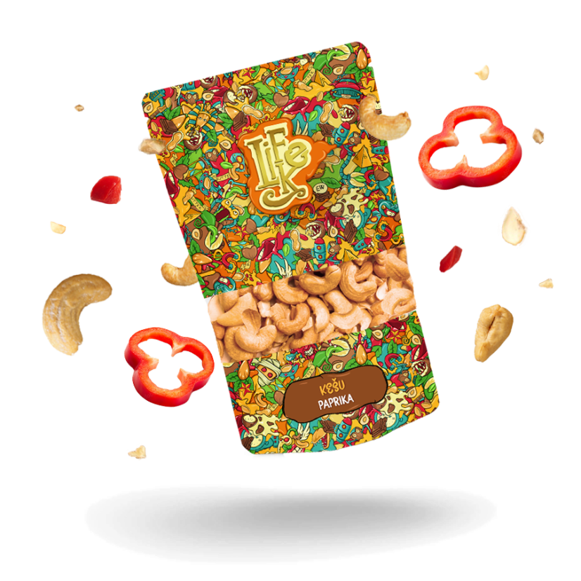 LifeLike Kešu paprika, 200g