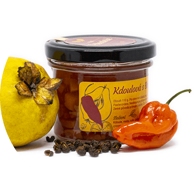 Chilli Pikanterie Kdoulová s Bhut Jolokií a citronovým sečuánským pepřem, 110g