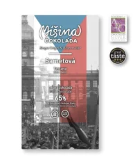 Míšina čokoláda Sametová 65% Tmavá, 50g